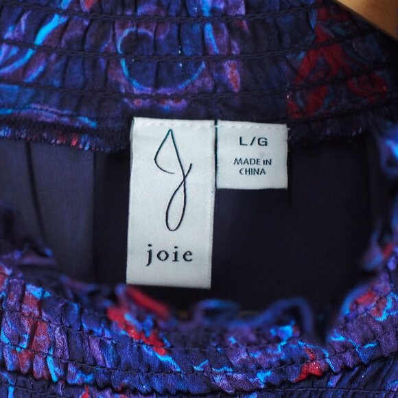 Joie | Smocked Long Sleeve Blouse - Picture 2 of 6